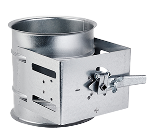 Throttle valve 80-160 mm manual